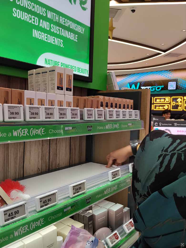 Hygiene & shelf condition maintenance